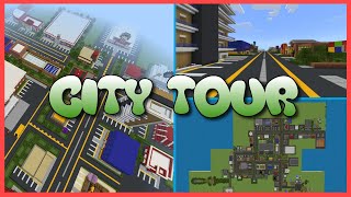 Our Minecraft City Tour [upl. by Nitsua730]