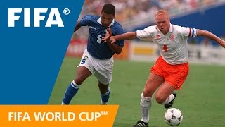 Netherlands 23 Brazil  1994 World Cup  Match Highlights [upl. by Cynde]