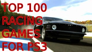 TOP 100 RACING GAMES FOR PS3 According to Metacritic [upl. by Perkin]