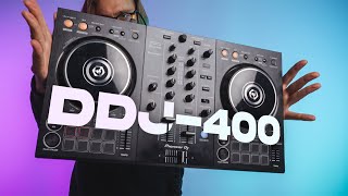 Pioneer DJ DDJ400 Rekordbox Controller  Demo amp Review [upl. by Boothman285]