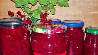 Red Currant Jam  Easy Recipe [upl. by Redneval]