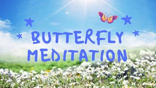 5 Minute Butterfly Meditation for Kids Mindfulness for Children [upl. by Hun]