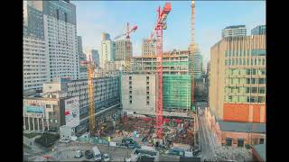 SKANSKA STUDIO Construction TimeLapse 8K [upl. by Grunberg]