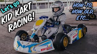 HOW TO GET STARTED IN KID KART RACING  Go Kart racing at 6years old  Learn how to start racing [upl. by Dodds542]