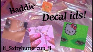 💸BADDIE💸DECAL IDS FOR ROBLOX RH  BLOXBURG  SPRAY PAINT CAN [upl. by Ojyllek]