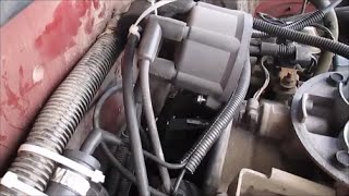 How To Replace A Distributor Cap and Rotor Dodge Dakota [upl. by Adnalu747]