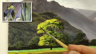 43 How To Paint A Tree In Oil  Oil Painting Tutorial [upl. by Akcimahs]