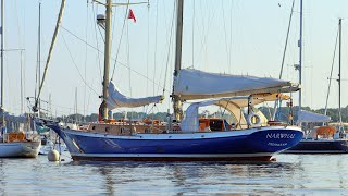 For Sale NARWHAL Cherubini 48 Schooner [upl. by Novyad]