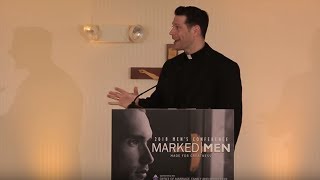 Fr Mike Schmitz quotThe Marks of a True Christian Manquot — Arlington Diocese Mens Conference 2018 [upl. by Hannahsohs855]