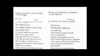 LEuridice the earliest surviving opera original version complete [upl. by Egiap]