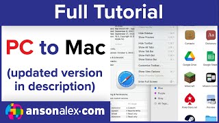 Mac Tutorial for PC Users  Beginners [upl. by Hceicjow]