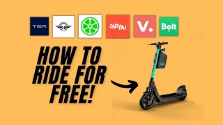 How to ride EScooters for FREE 🐲 [upl. by Carpio826]