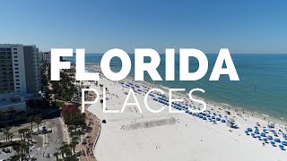 10 Best Places to Visit in Florida  Travel Video [upl. by Korfonta]