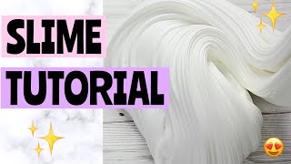 HOW TO MAKE SLIME Simple amp Easy Slime Recipe  2 Minute Easy Slime Tutorial Glue and Borax Slime [upl. by Anecusa]