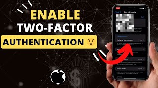 How To Enable TwoFactor Authentication On iPhone EXTRA SECURITY [upl. by Sibeal]