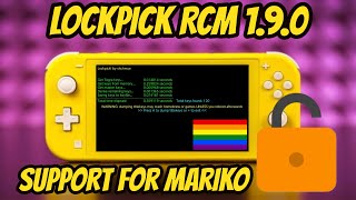 Lockpick RCM Added Mariko Support For Nintendo Switch [upl. by Eelyram]