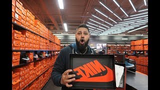 NIKE OUTLET SHOPPING WAS CRAZY ONLY 20 FOR THESE JORDANS [upl. by Dorisa]