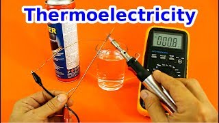 Thermoelectricity Seebeck and Peltier Effect Electricity Generation from Heat [upl. by Mcgregor]