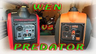 Wen 56200i vs Predator 2000w Generator Review [upl. by Pengelly592]