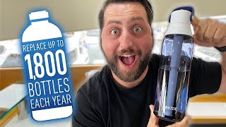 Brita Filtered Water Bottle Review [upl. by Nnailuj811]