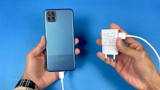 Samsung Galaxy A12  Battery Charging Test [upl. by Nylrebmik739]