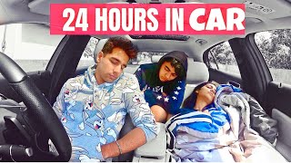 LIVING IN MY CAR FOR 24 HOURS Challenge  Rimorav Vlogs [upl. by Ahsiadal]