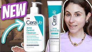 NEW CeraVe ACNE CONTROL GEL amp CLEANSER review  Dr Dray [upl. by Cheryl]