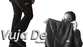 VUJA DE Pleated Lounge Pants Review [upl. by Compte65]