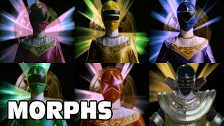 Zeo  All Ranger Morphs  Power Rangers Official [upl. by Clementina]