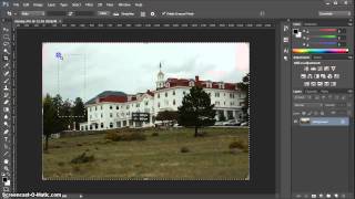 How to Crop and Rotate an Image in Photoshop [upl. by Ahseram]