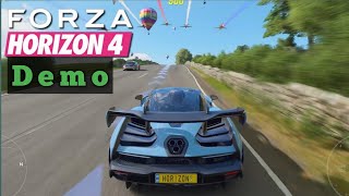 Forza horizon 4 Gameplay Demo version from Microsoft store  MaxBlind [upl. by Neruat]