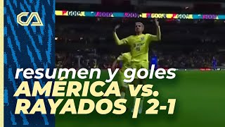 Resumen y goles  América 21 Monterrey  Clausura 2023  Jornada 14 [upl. by Notwal]