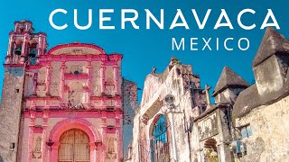 CUERNAVACA by DRONE 4K  Beautiful Town near Mexico City  Best Places To Visit in Mexico [upl. by Kanter884]