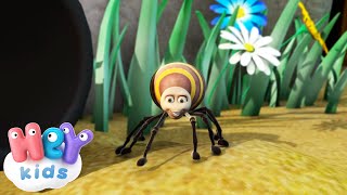 Incy Wincy Spider Nursery Rhyme  HeyKids [upl. by Arved]