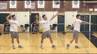 FLOAT Serve  How to SERVE a Volleyball Tutorial part 13 [upl. by Aedrahs]