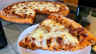 Homemade Barbecue Chicken Pizza [upl. by Yarased]