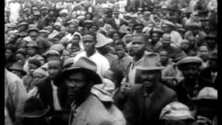 South Africa Apartheid Protest 1960 [upl. by Eltsyek]