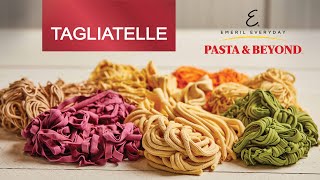 How to Make Emerils Tagliatelle Pasta DOUBLE Batch Recipe  Pasta amp Beyond Pasta Maker [upl. by Eelarat363]