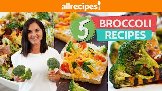 5 Broccoli Recipes That ARENT Boring 🥦  Broccoli Casserole Roasted Grilled Salad amp more [upl. by Suiddaht]