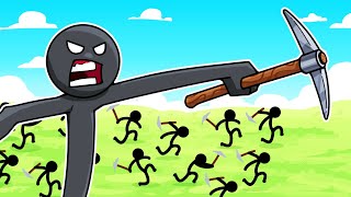 Building a FREE ARMY Using an INSANE TACTIC in Stick War 3 [upl. by Anoval]