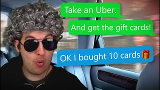 Can Scammers Trust Grandma To Uber With 5000 [upl. by Anujra]