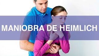 Salva una vida con la Maniobra de Heimlich │ Paso a paso [upl. by Nemraciram]