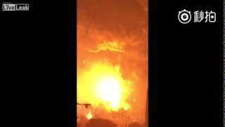 Tianjin Explosion Another View [upl. by Alamap]