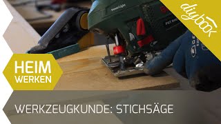 Werkzeugkunde Die Stichsäge richtig anwenden [upl. by Rodrigo334]