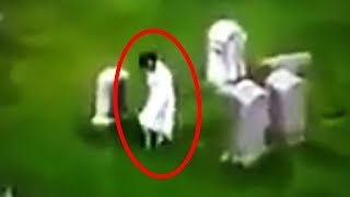 13 Mysterious Graveyard Sightings Caught on Camera [upl. by Isaiah]