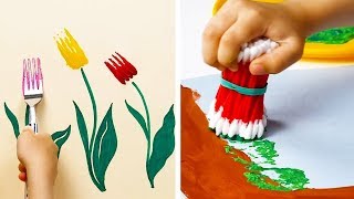 16 TRUCOS DE DIBUJO CREATIVOS PARA NIÑOS [upl. by Huntley522]