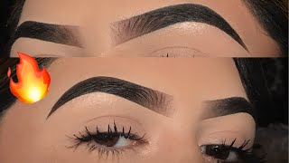 Updated Eyebrow Tutorial IG Brows  Anastasia Beverly Hills Dipbrow Pomade [upl. by Ahsyak609]