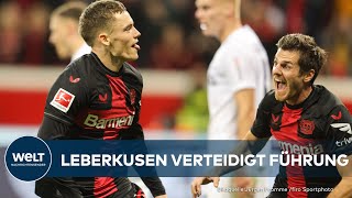 BUNDESLIGA Bayer Leverkusen sichert sich Spitze spektakuläre Ergebnisse am 9 Spieltag [upl. by Margarethe]