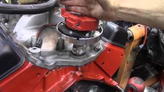 How to Install A distributor in a 350 Chevy [upl. by Elinor]