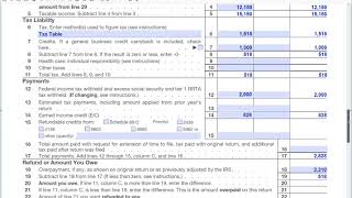 How to fill out form 1040X amended return to increase the exemption amount [upl. by Arotal]